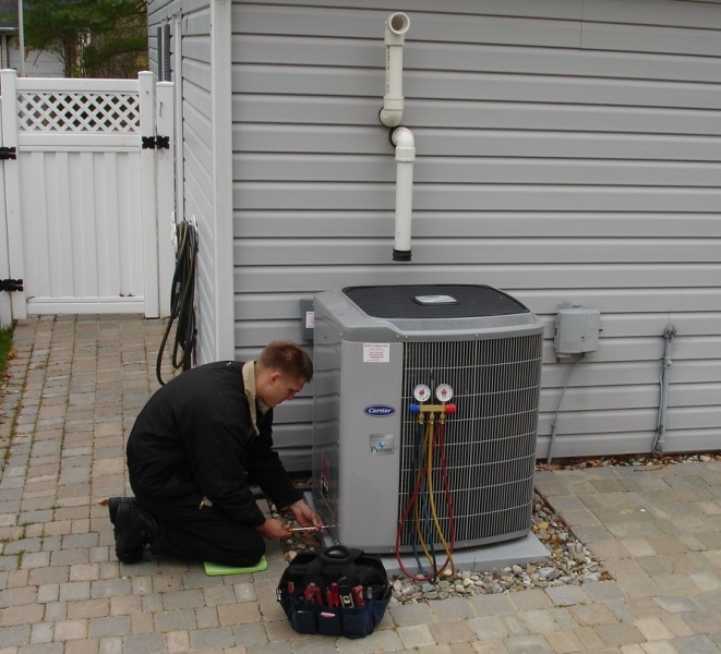 Upper Marlboro Md heat pump repair service installation.